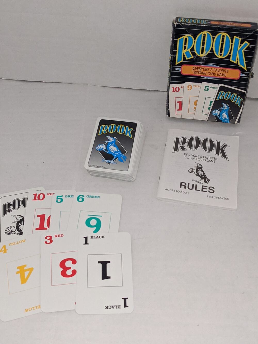 Vintage 1992 Rook Card Game Complete Parker Brothers